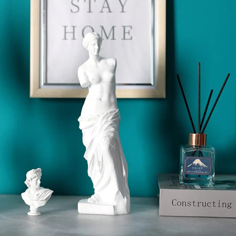 Resin Greek Mythology Figurine Venus De Milo Statue Aphrodite Sculpture, Goddess Figurine, Art Decor, Home or Office Decorations