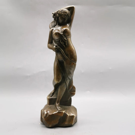 Exquisite Brass (Standing Pretty Girl) Home Decoration