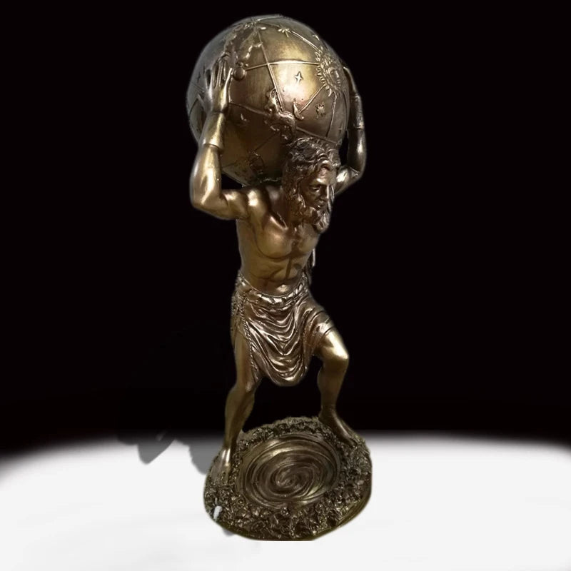 Fairy Justice Greek Goddess Statue Room Decor Venus Imitation Copper Retro Resin Statue Ornaments Home Decoration Office Decor
