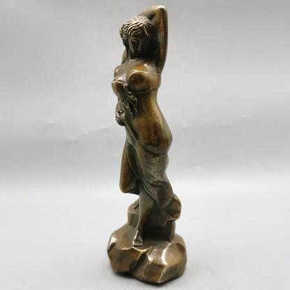 Exquisite Brass (Standing Pretty Girl) Home Decoration