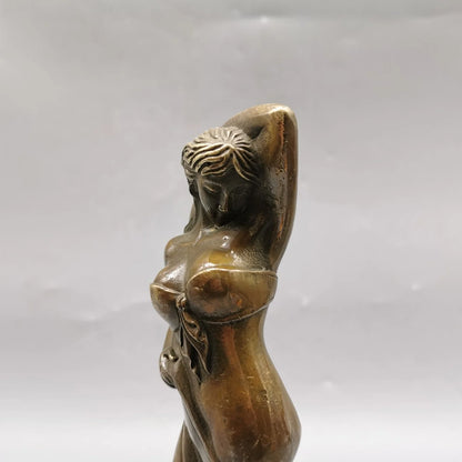 Exquisite Brass (Standing Pretty Girl) Home Decoration